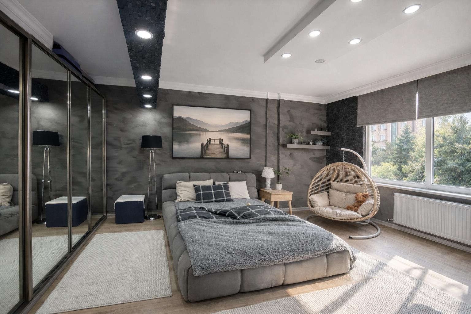 Lüks Dekorasyonlu  2+1  148 metrekare Daire 